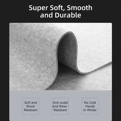 Wool Felt Mouse Pad Large Desk Mat For Keyboard And Gaming Setup 1