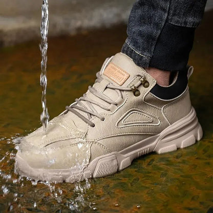 HighQuality Mens Safety Shoes With Steel Wire Rotary Buckle  Indestructible AntiSmash AntiPuncture  4
