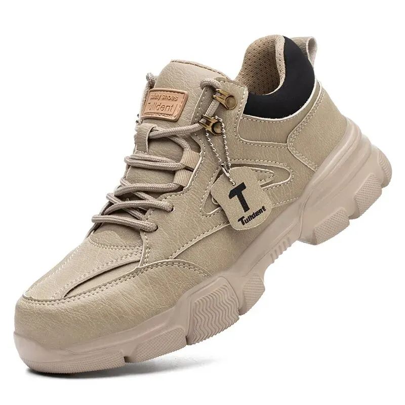 HighQuality Mens Safety Shoes With Steel Wire Rotary Buckle  Indestructible AntiSmash AntiPuncture  6