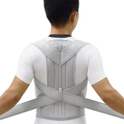 Adjustable Upper Back Posture Corrector  Clavicle Support Brace For Shoulder Alignment  Back Straig 2