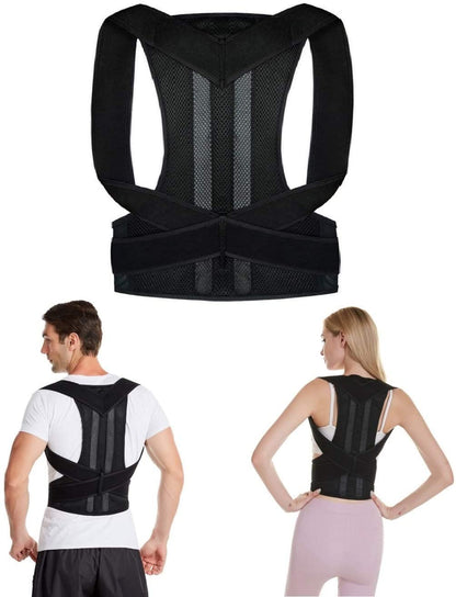 Adjustable Upper Back Posture Corrector  Clavicle Support Brace For Shoulder Alignment  Back Straig 6