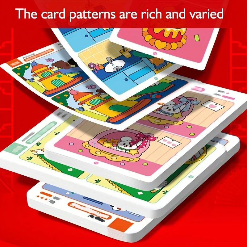 Educational FaultFinding Game For Kids Reusable WipeClean Activity Book To Boost Focus  Attention S 1
