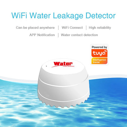 WiFi Water Leak Detector Smart Flood Sensor With Alexa  Google Home Integration 1
