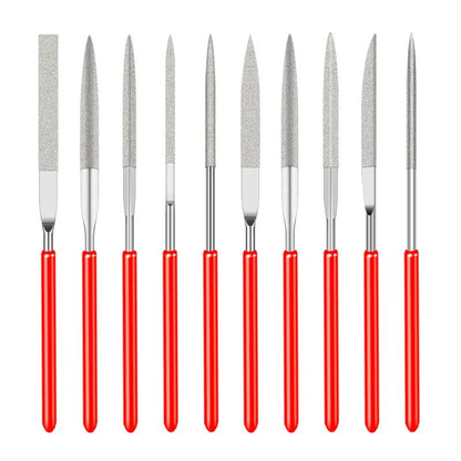 Diamond Needle File Set Mini File Kit for Stone Glass Metal Carving Molding Jewelry Hand Tools
