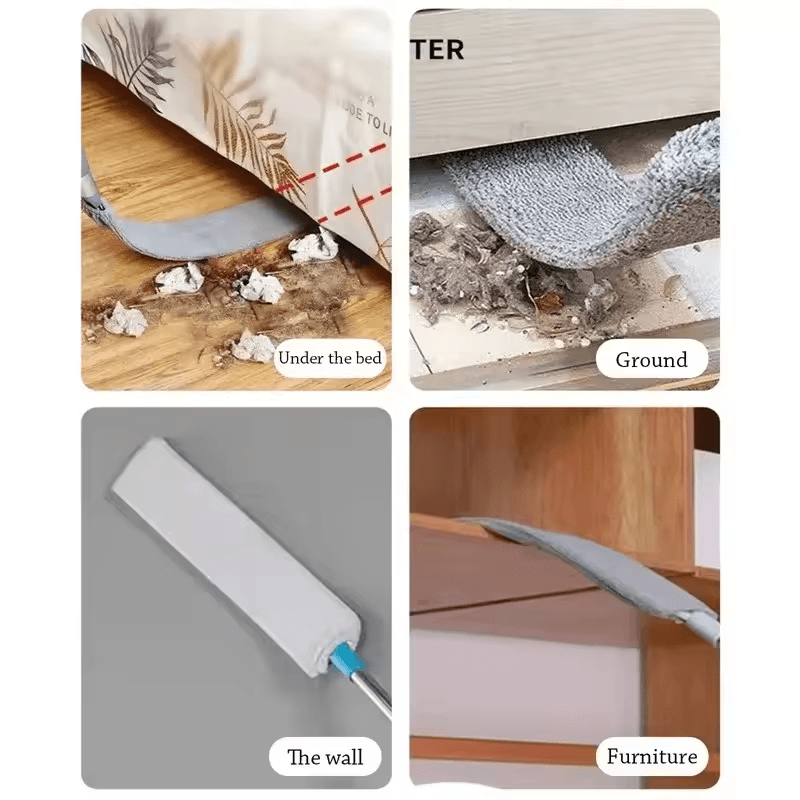 Telescopic Microfiber Duster With Long Handle Adjustable Cleaning Brush For Blinds Ceilings And Har 2