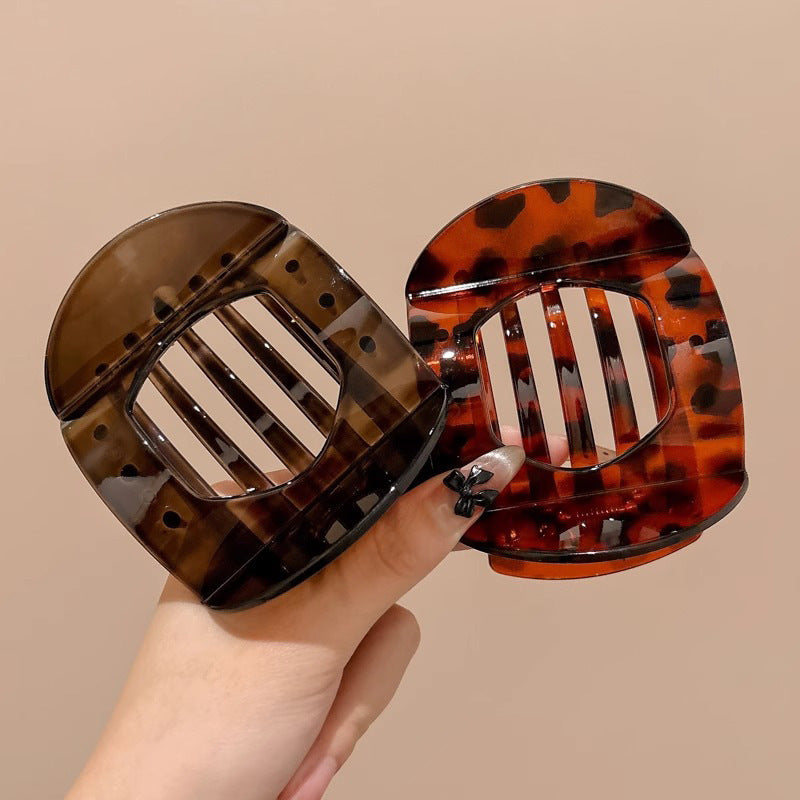 Women Spring Hair Clip Korean Acetic Acid Spoon Clip for Women Stylish Hair Accessories
