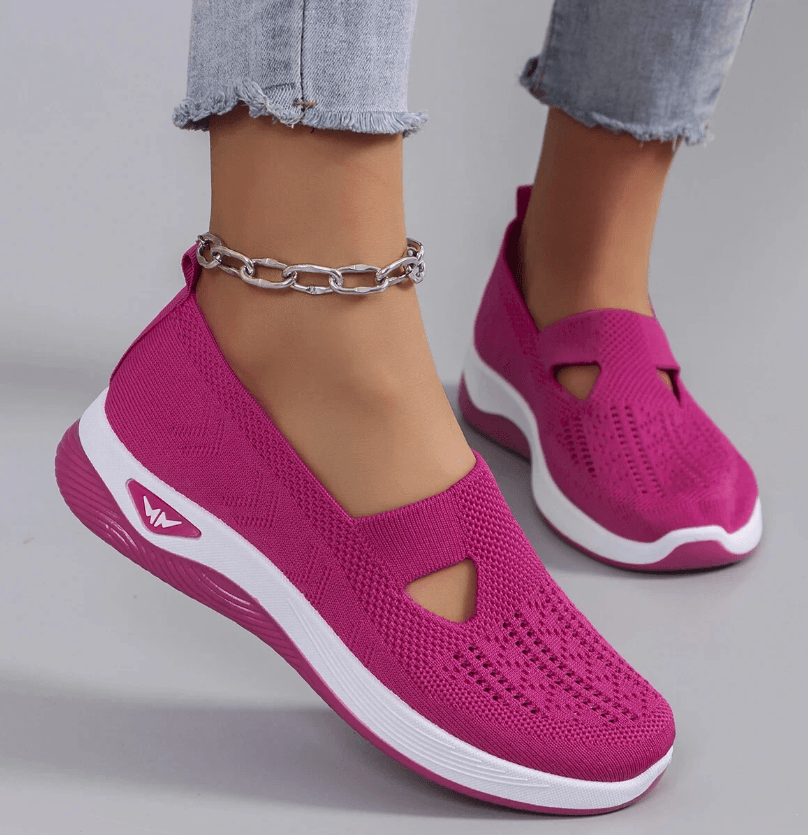 Womens Lightweight Breathable NonSlip Casual Sports Sneakers 5