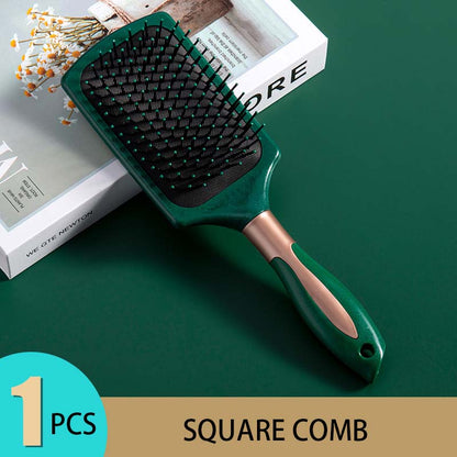 Hair Massage Air Cushion Comb AntiStatic Detangling Hairbrush For Scalp Care  Salon Styling 6