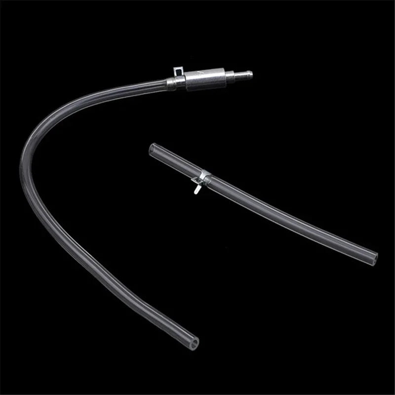Car Brake Bleeder Kit One Way Valve Hose & Aluminum Tool for Car Clutch & Hydraulic Brake Bleeding