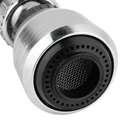360° Rotating Stainless Steel Kitchen Faucet Sprinkler, Water-Saving Splash-Proof Extender Bubbler