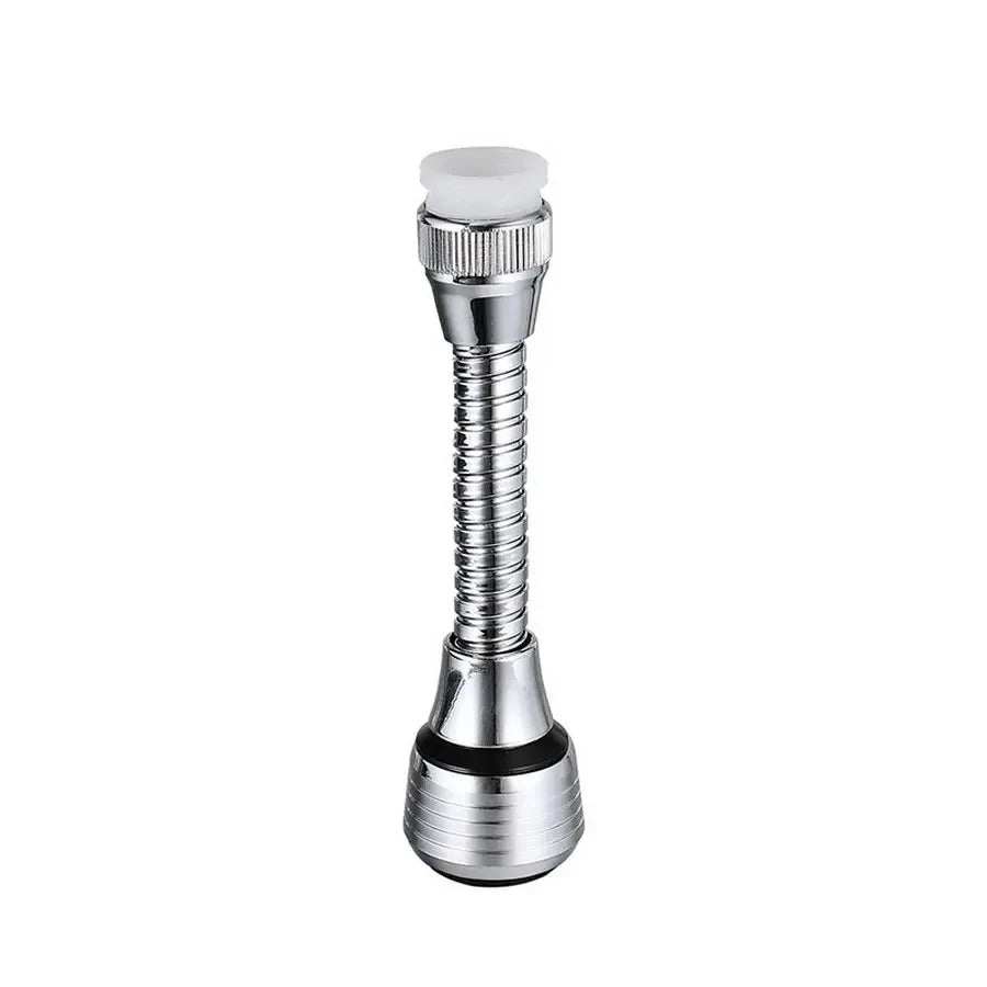 360° Rotating Stainless Steel Kitchen Faucet Sprinkler, Water-Saving Splash-Proof Extender Bubbler