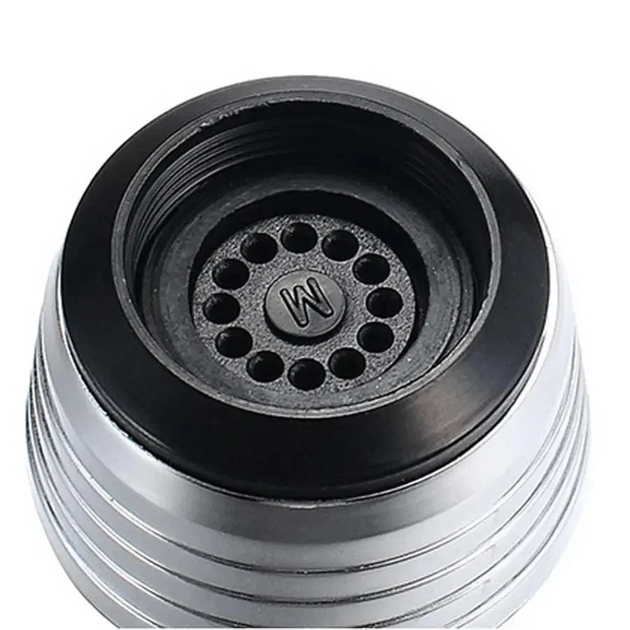 360° Rotating Stainless Steel Kitchen Faucet Sprinkler, Water-Saving Splash-Proof Extender Bubbler