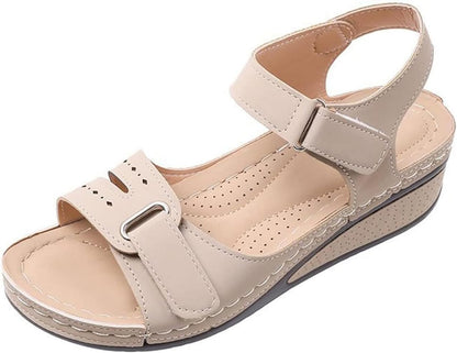 Womens Soft SlipOn Open Toe Walking Sandals  2024 Summer Comfort Footwear 2