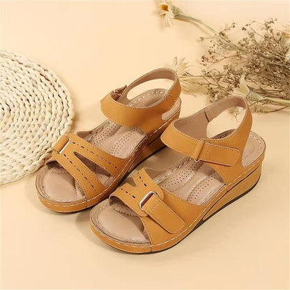 Womens Soft SlipOn Open Toe Walking Sandals  2024 Summer Comfort Footwear 10