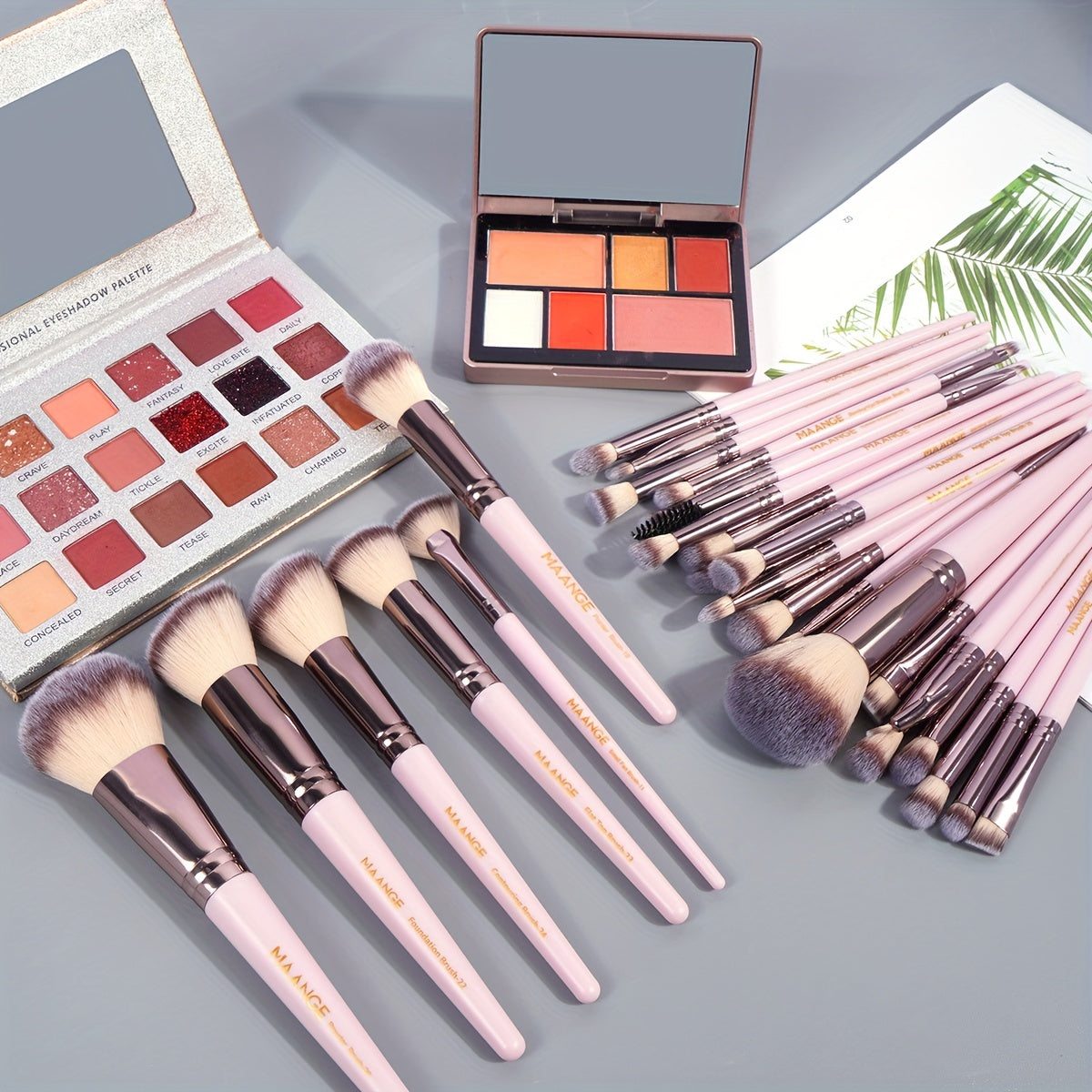 Professional Cosmetic Brushes Collection HighQuality Makeup Tools for Seamless Blending  Precision
