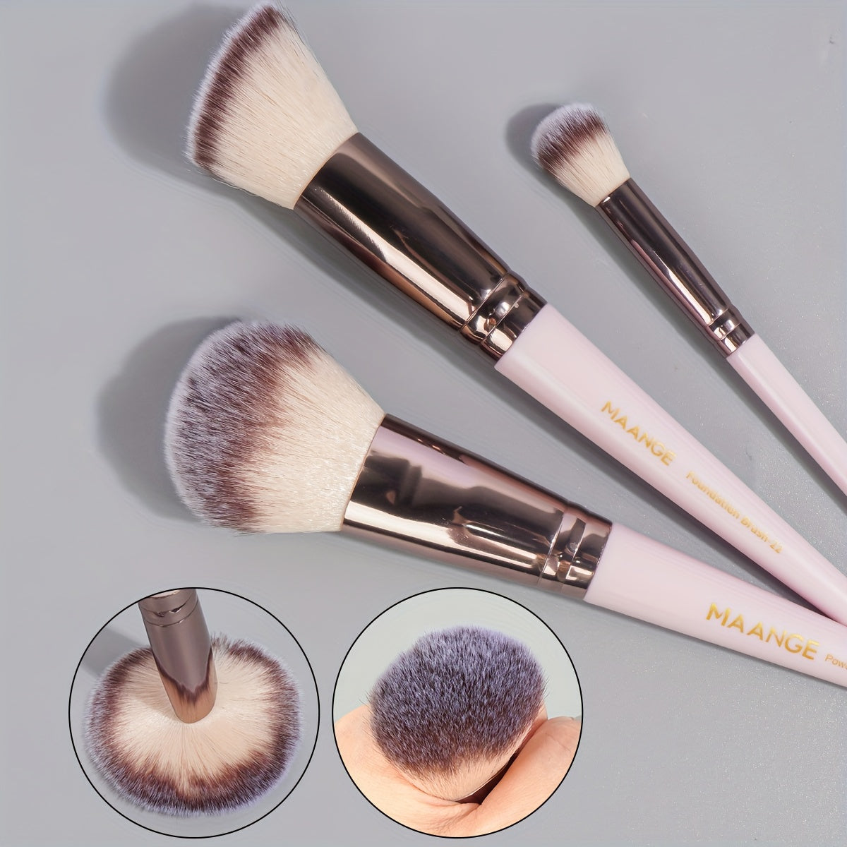 Professional Cosmetic Brushes Collection HighQuality Makeup Tools For Seamless Blending  Precision 3