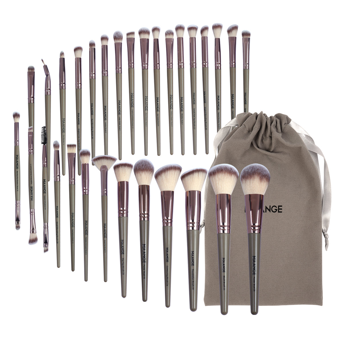 Professional Cosmetic Brushes Collection HighQuality Makeup Tools For Seamless Blending  Precision 8