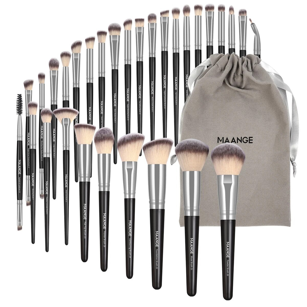 Professional Cosmetic Brushes Collection HighQuality Makeup Tools For Seamless Blending  Precision 9