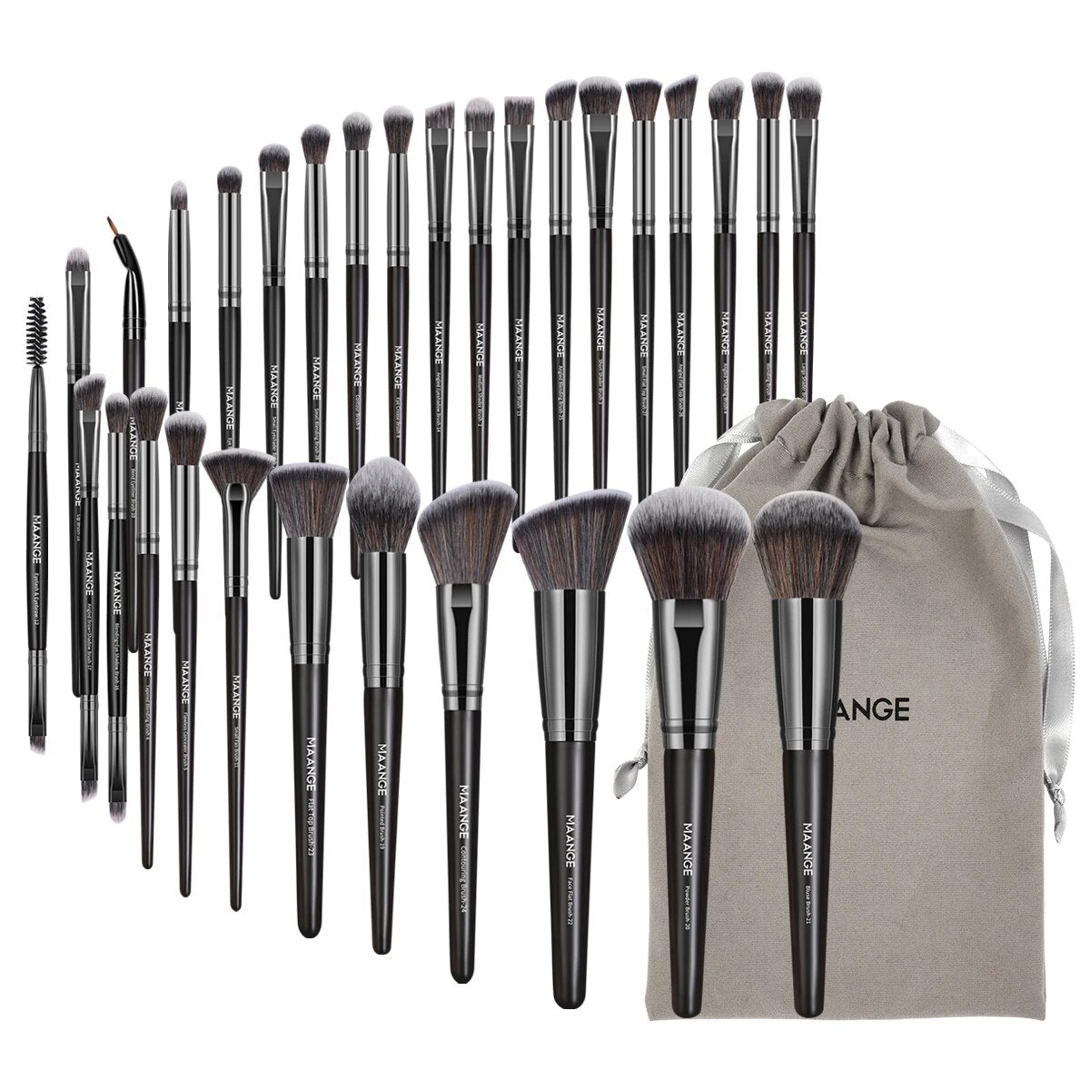 Professional Cosmetic Brushes Collection HighQuality Makeup Tools For Seamless Blending  Precision 1