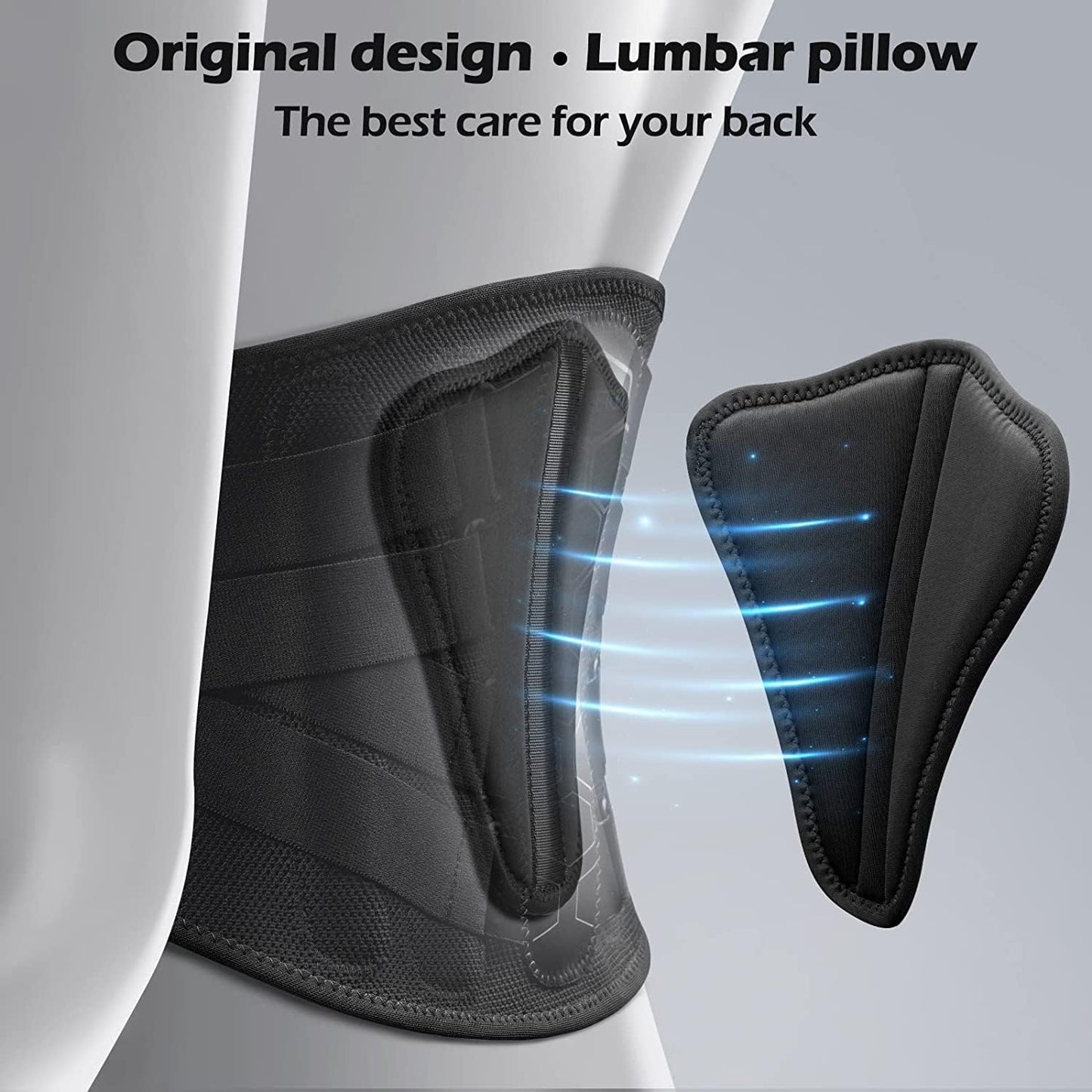 Adjustable Back Brace For Lower Back Pain Relief  Lightweight Lumbar Support Belt For Sciatica Scol 4