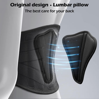Adjustable Back Brace For Lower Back Pain Relief  Lightweight Lumbar Support Belt For Sciatica Scol 4