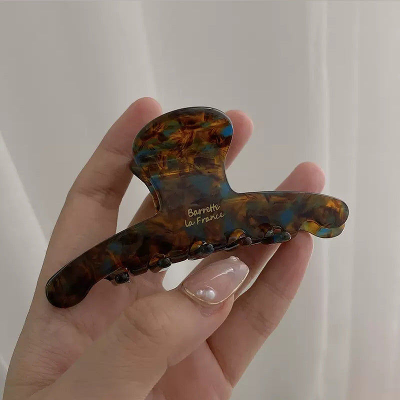 Elegant Vintage Hair Clips for Women High-Quality Acetate Hair Claw Clip