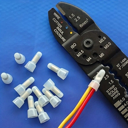 Wire Connector Terminal Set Closed End Crimp Cap Electrical Wiring Cable Insulation 2