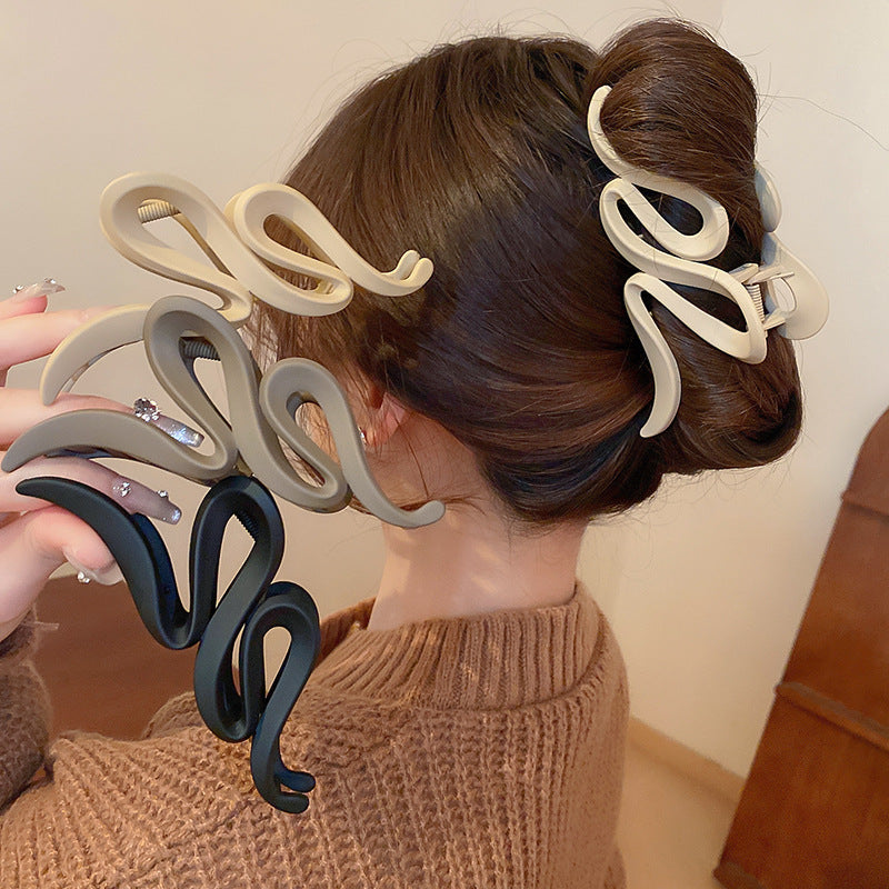 Acrylic Shark Clip Hair Claws French-Inspired Hair Jewelry for Women