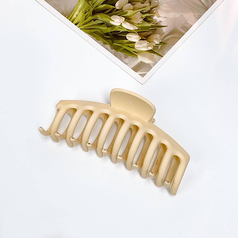 Acrylic Shark Clip Hair Claws French-Inspired Hair Jewelry for Women