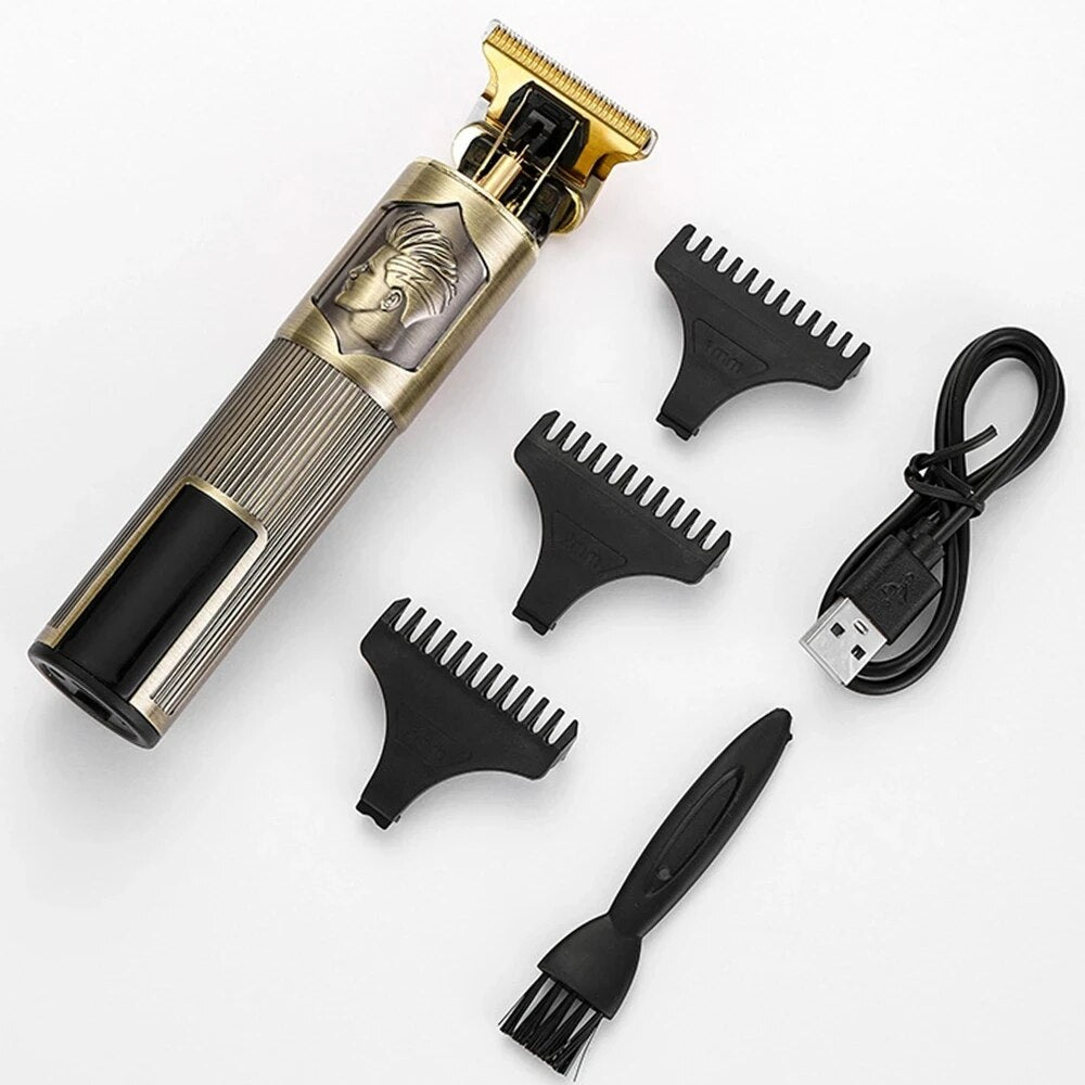 Rofessional T9 Hair Clipper ThreeSpeed Variable Gear Electric Shaver For Hair Trimming  Shaving 7