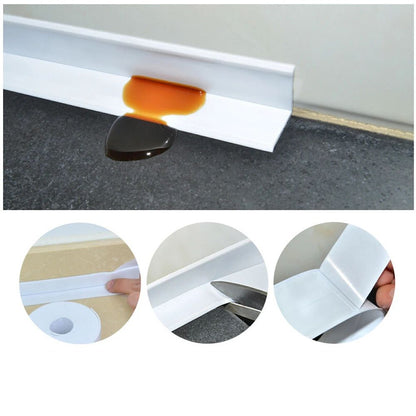 Waterproof PVC Shower Bath Sealing Tape Strips Self Adhesive Mold Proof Caulk Strip For Bathroom  K 4