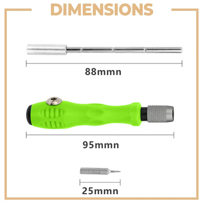 Mini 32-in-1 Precision Screwdriver Set, Magnetic Phillips Bits Repair Kit for Phone, Watch, Glasses & PC