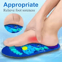Magnetic Therapy Sports Insoles Massage Foot Slimming Acupressure Shoe Pads For Weight Loss And Ant 3