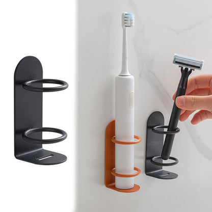 Wall Mounted Electric Toothbrush Holder Holder Punch free Razor Holder Storage Shelf Toothbrush Organizer