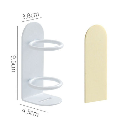 Wall Mounted Electric Toothbrush Holder Holder Punch Free Razor Holder Storage Shelf Toothbrush Org 6