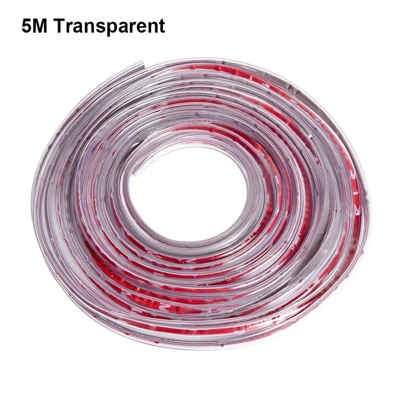 Universal Car Door Edge Guard UShape Rubber Moulding Trim Strip With Side Adhesive Protection 10