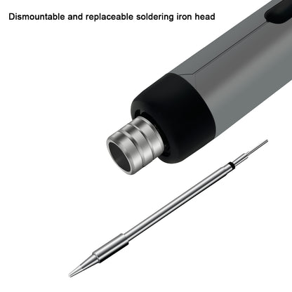 Portable USB Soldering Iron Kit Mini Adjustable Temperature DIY Electronics Tool For Precision Repa