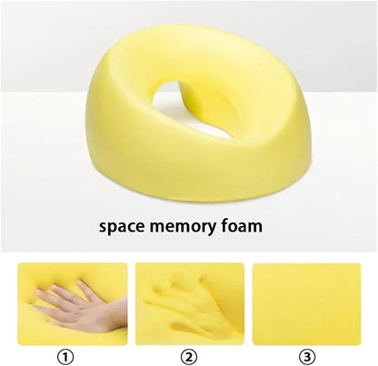 Face Down Memory Foam Pillow  Prone Support For Desk Naps Massage And PostSurgery Recovery 6