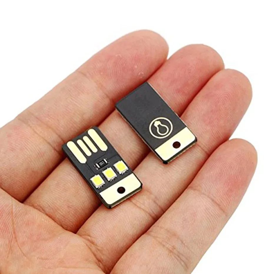 Mini USB LED Book Lights Night Lamps For Power Bank Laptop Computer 4