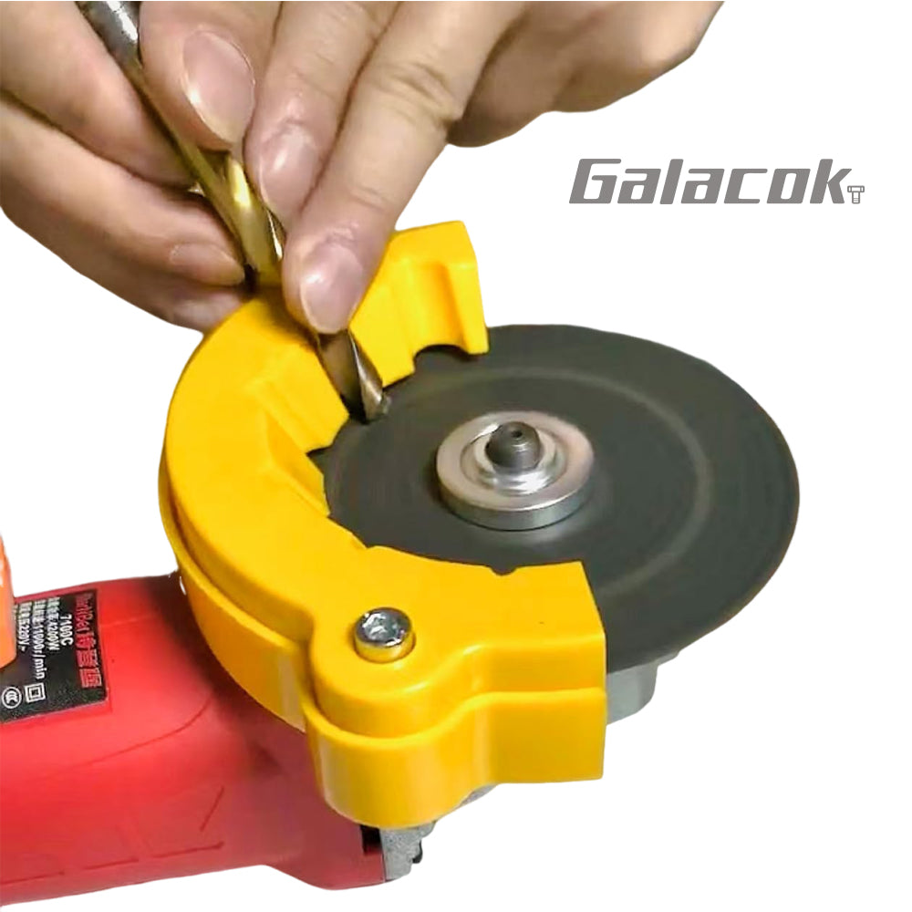 Galacok Multi-Spec Drill Sharpener MAX 6-in-1, Waste Drill Grinding & Polishing Auxiliary Tool