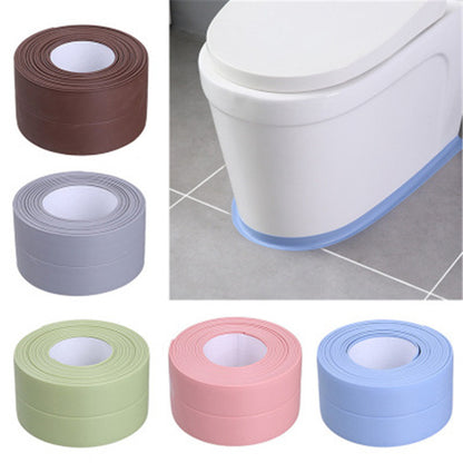 Waterproof Wall Stickers & Sealing Tapes Self Adhesive PVC Strips for Bathtub, Sink Edge, Kitchen & Bathroom Decor