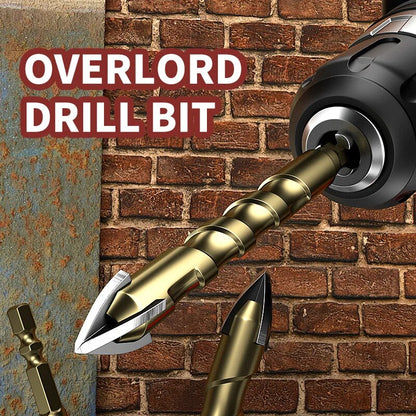 Cross Hex Tile Drill Bit Set, Tungsten Carbide Hard Alloy Bits for Glass, Concrete & Ceramic Tiles