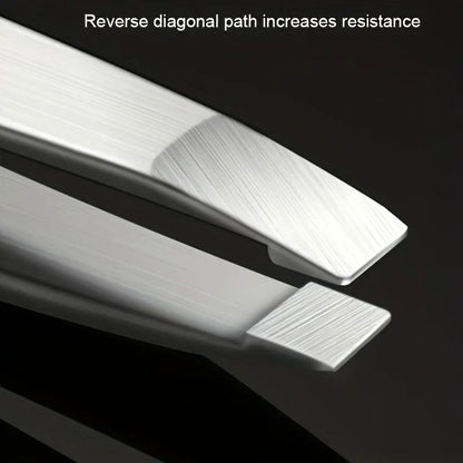 Professional Tweezers Set Perfect For Eyebrow Hair Removal Splinter  Ingrown Hair Precision Stainle