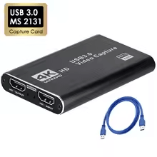 4K USB 3.0 HDMI Video Capture Card – 1080P 60Hz HD Recorder for Gaming, Streaming and Live Content Creation