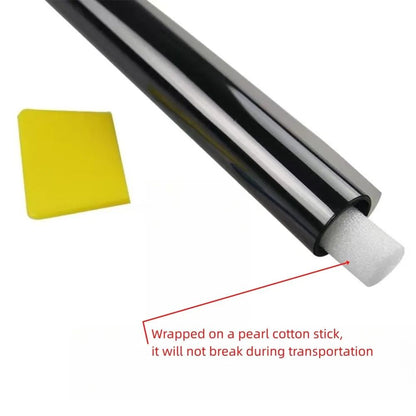 Car Window Tinting Film Black VLT Glass Solar UV Protector Heat Insulation Sticker Home Window Foil 1
