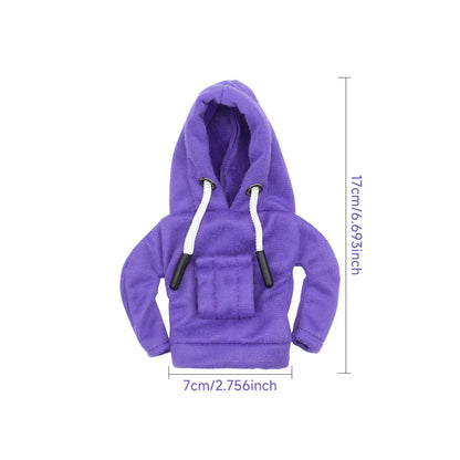 Gear Shift Mini Hoodie Cover Universal ManualAutomatic Car Shift Lever Decor 3