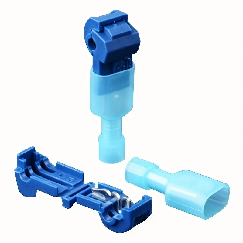 20 Pairs Quick Electrical Cable Connectors Snap Splice Lock Wire Terminals Crimp For Secure Wiring 5
