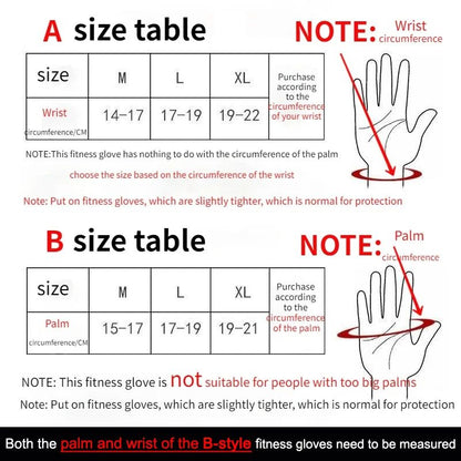 Unisex Training Sport Gloves Fitness Bodybuilding Weightlifting Gym Workout Gloves Hand Wrist Palm  5