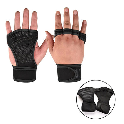 Unisex Training Sport Gloves Fitness Bodybuilding Weightlifting Gym Workout Gloves Hand Wrist Palm  7