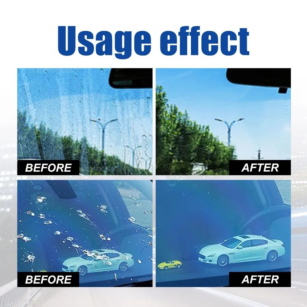 Car Glass Oil Film Removing Paste Auto Glass Film Coating Agent Waterproof Rainproof AntiFog Glass  4